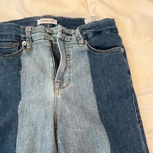 Two-toned Good American jeans